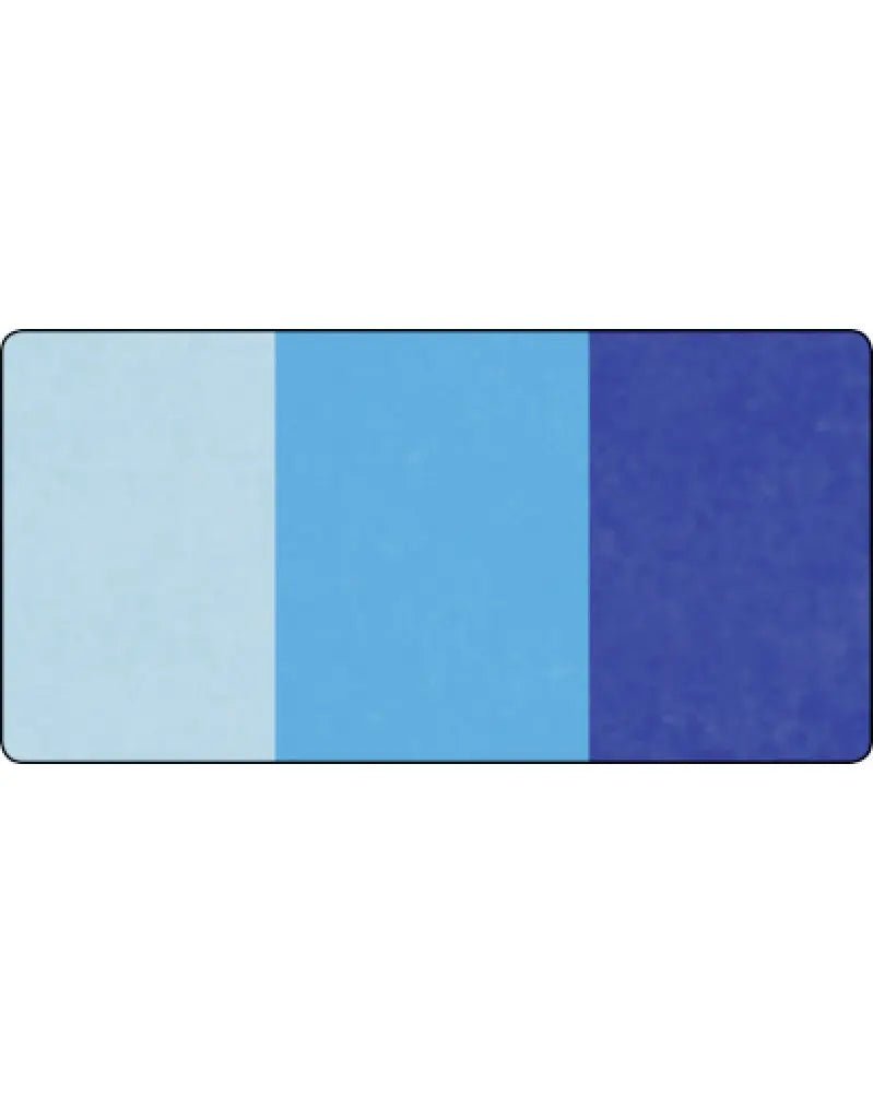 Blumenseide 20g/m2 blau - sort. - Kidis Art