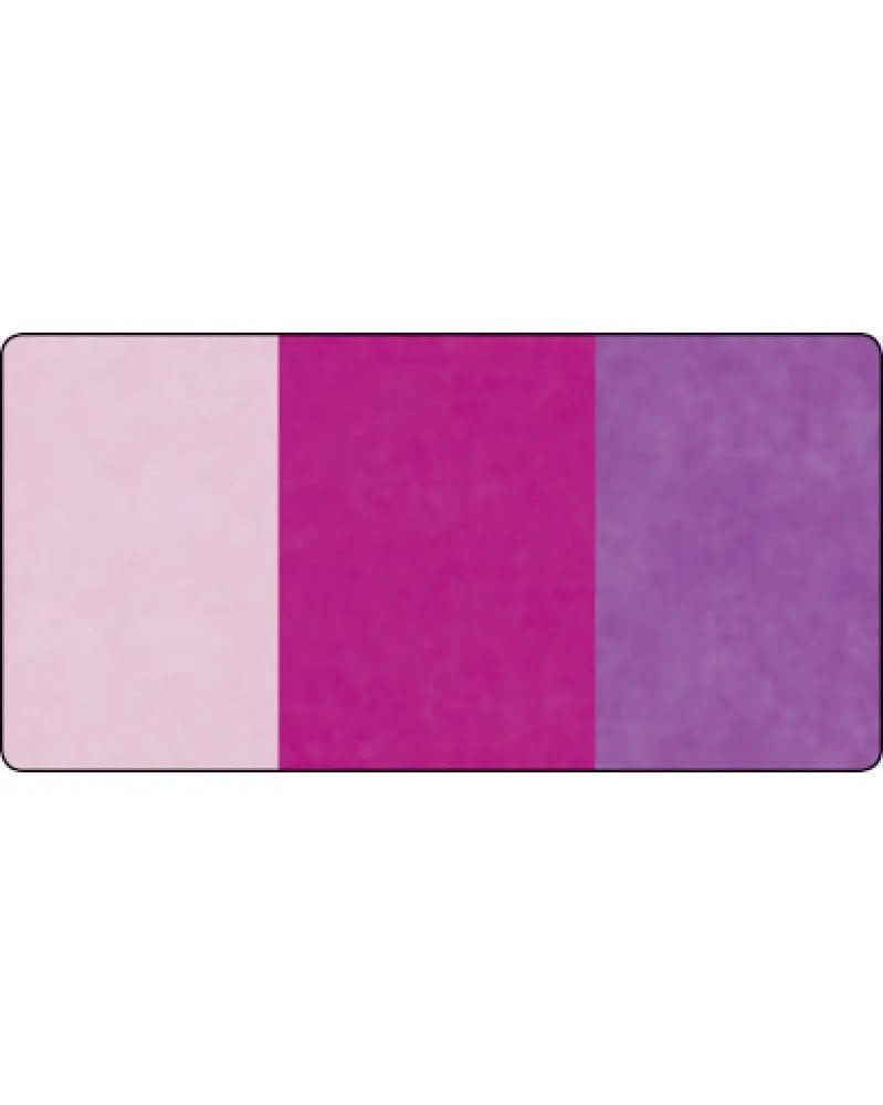 Blumenseide 20g/m2 rosa-sort. - Kidis Art