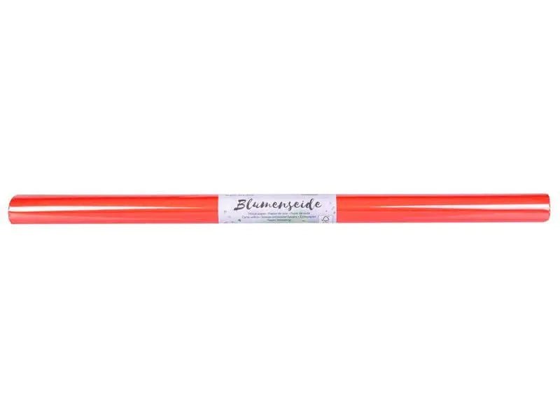Blumenseide 20g/m² rot - Kidis Art