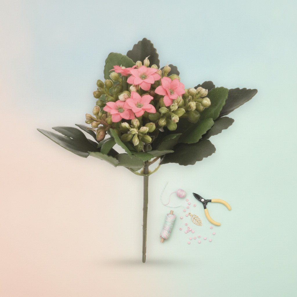 Blumensträusschen 18cm pink - Kidis Art