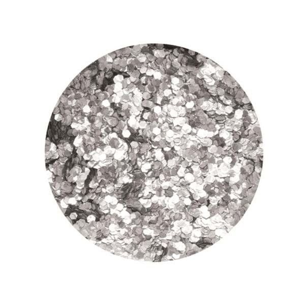 Brillant - Glitter holo, 9 g silberfarben - Kidis Art