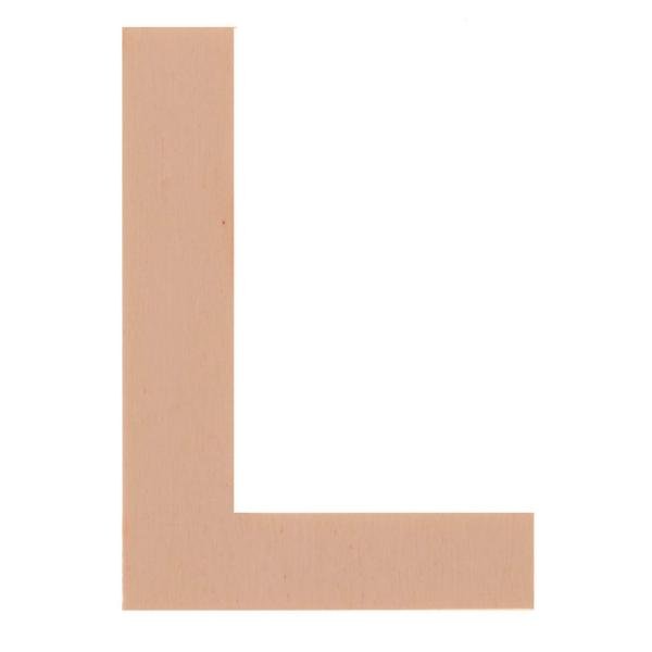 Buchstabe L 6cm Pappel FSC - Kidis Art