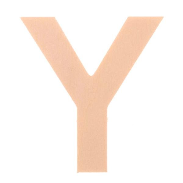 Buchstabe Y 6cm Pappel FSC - Kidis Art