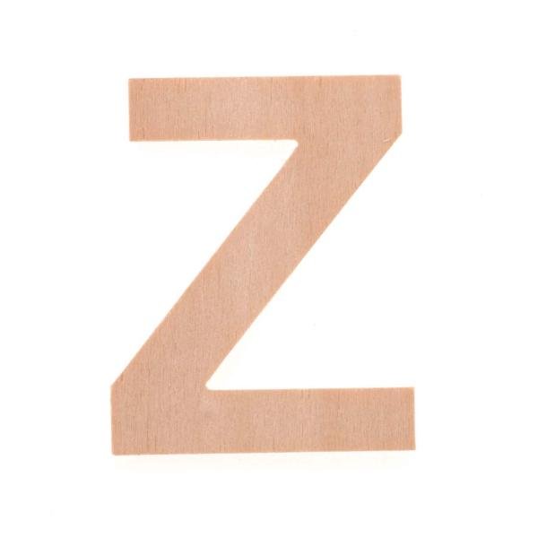 Buchstabe Z 6cm Pappel FSC - Kidis Art