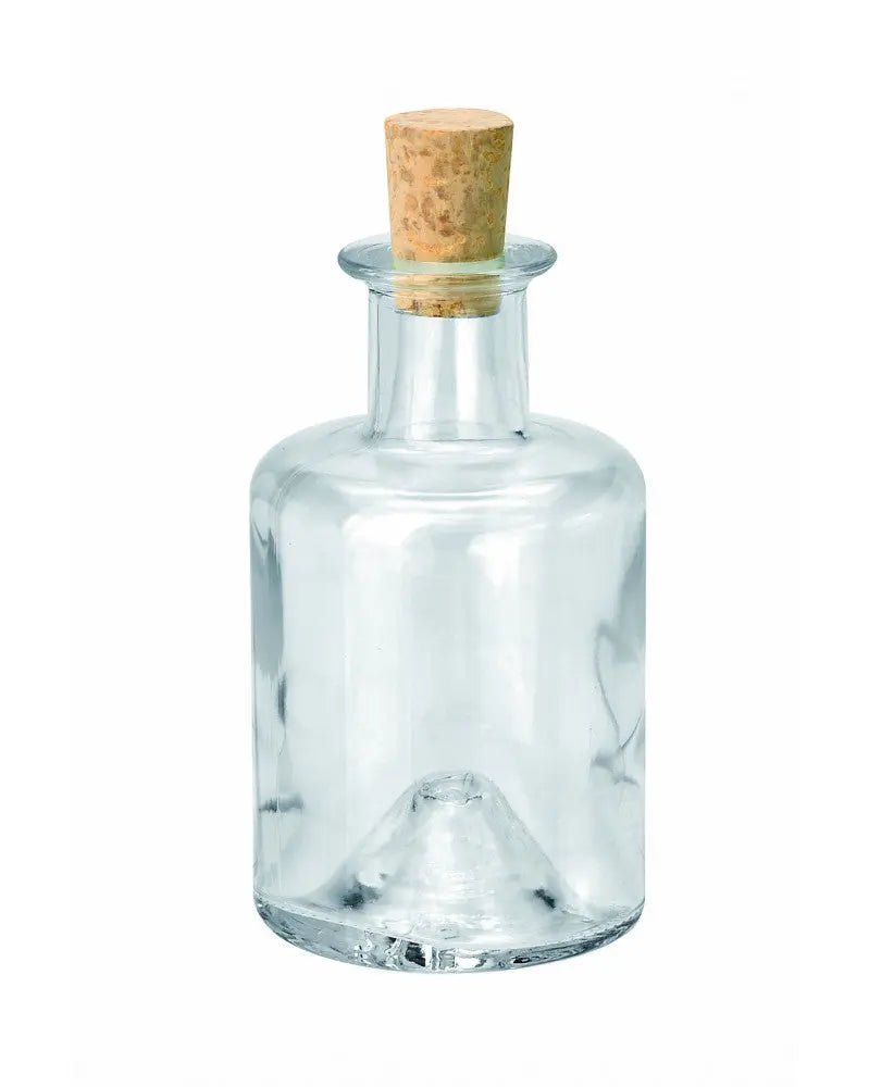 Bügelflasche rund, Klarglas 40ml - Kidis Art