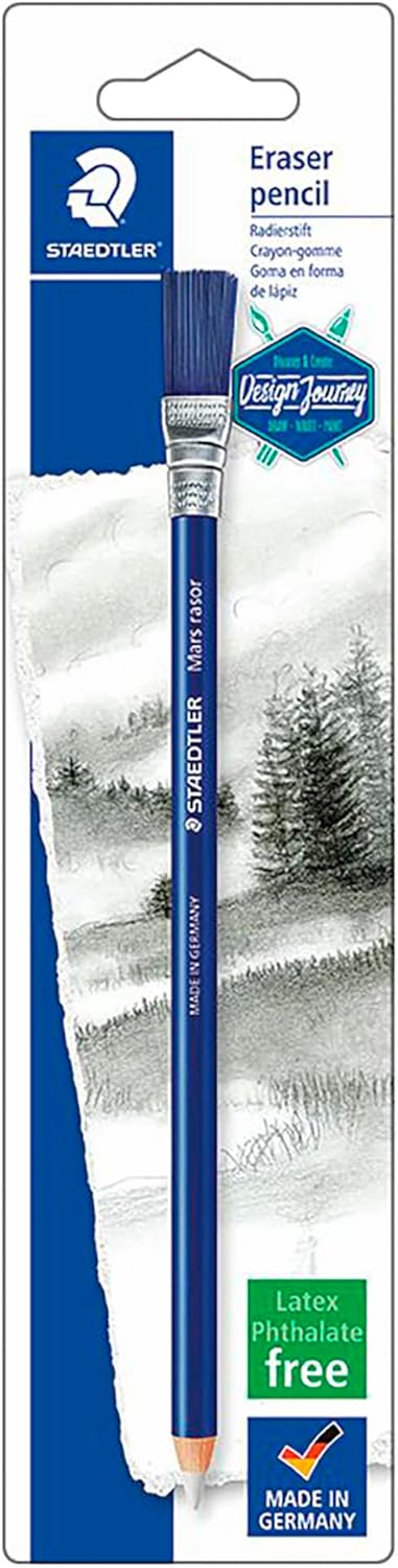Buntstifte Raiser, Radierstift mit Bürstchen 526 61 - Kidis Art