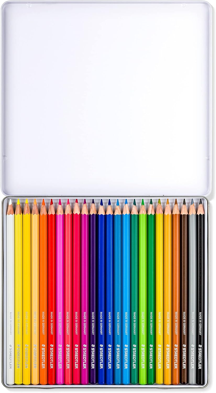 Buntstifte STAEDTLER® 146C Metallkasten, 24er - Kidis Art