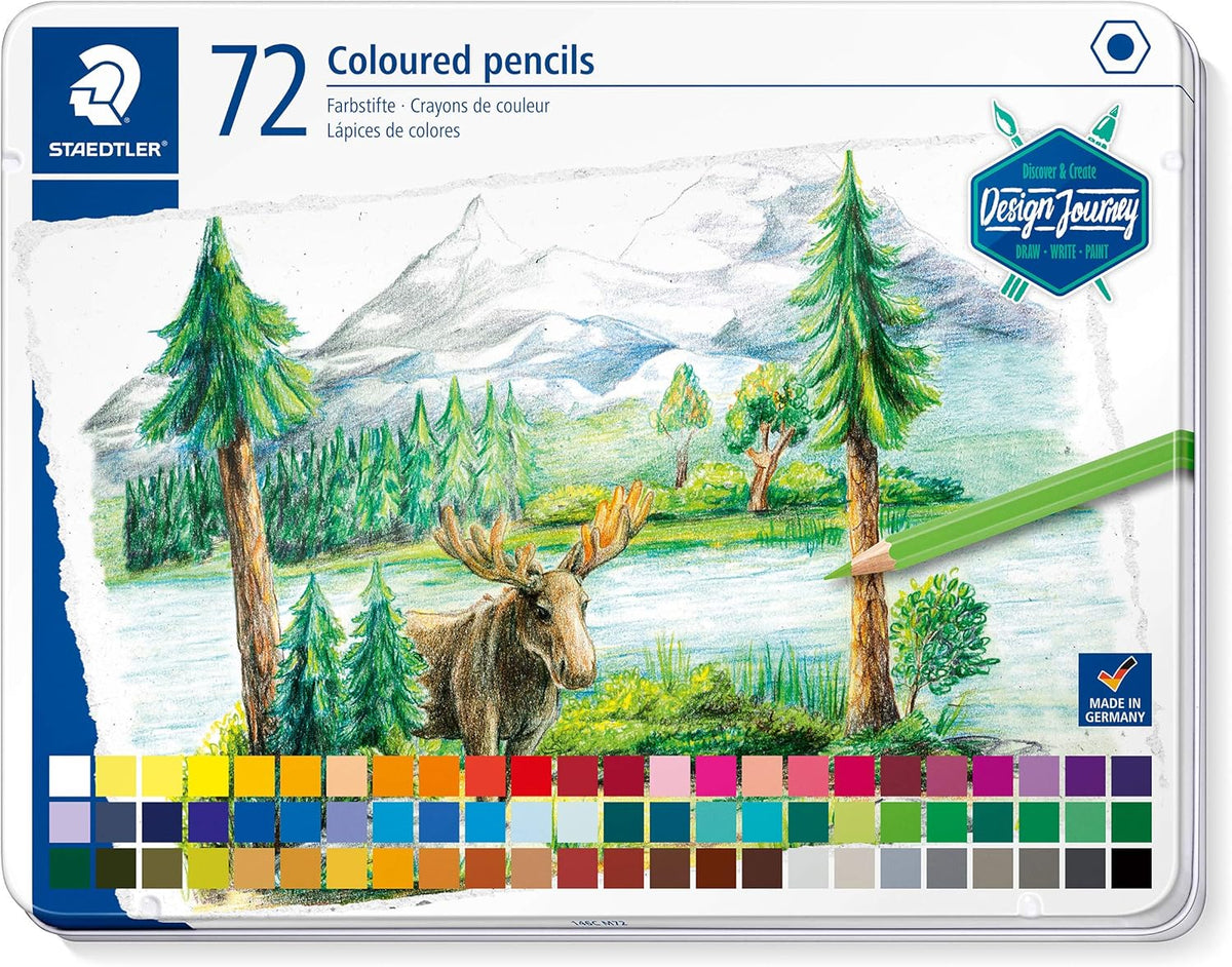 Buntstifte STAEDTLER® 146C Metallkasten, 72er - Kidis Art