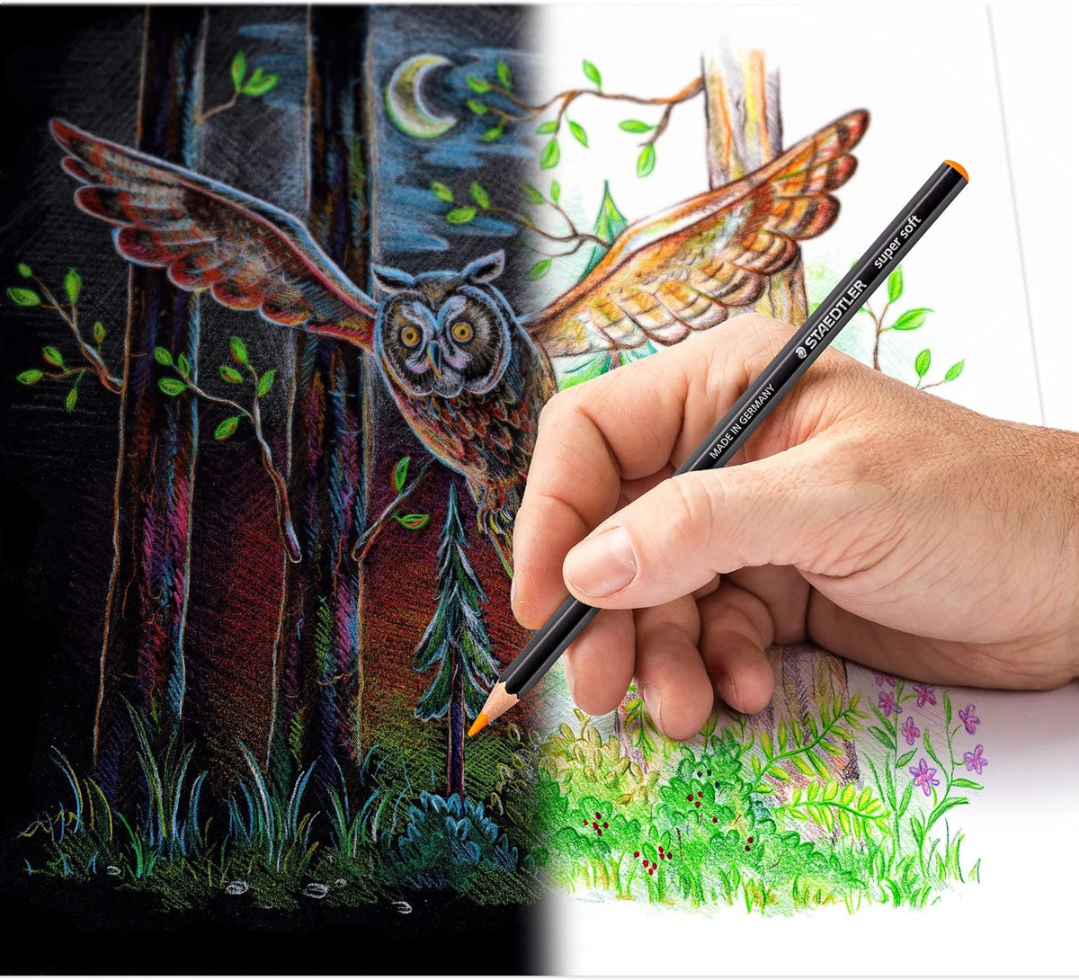 Buntstifte STAEDTLER® 149C Black Edition 12er, Metall - Kidis Art