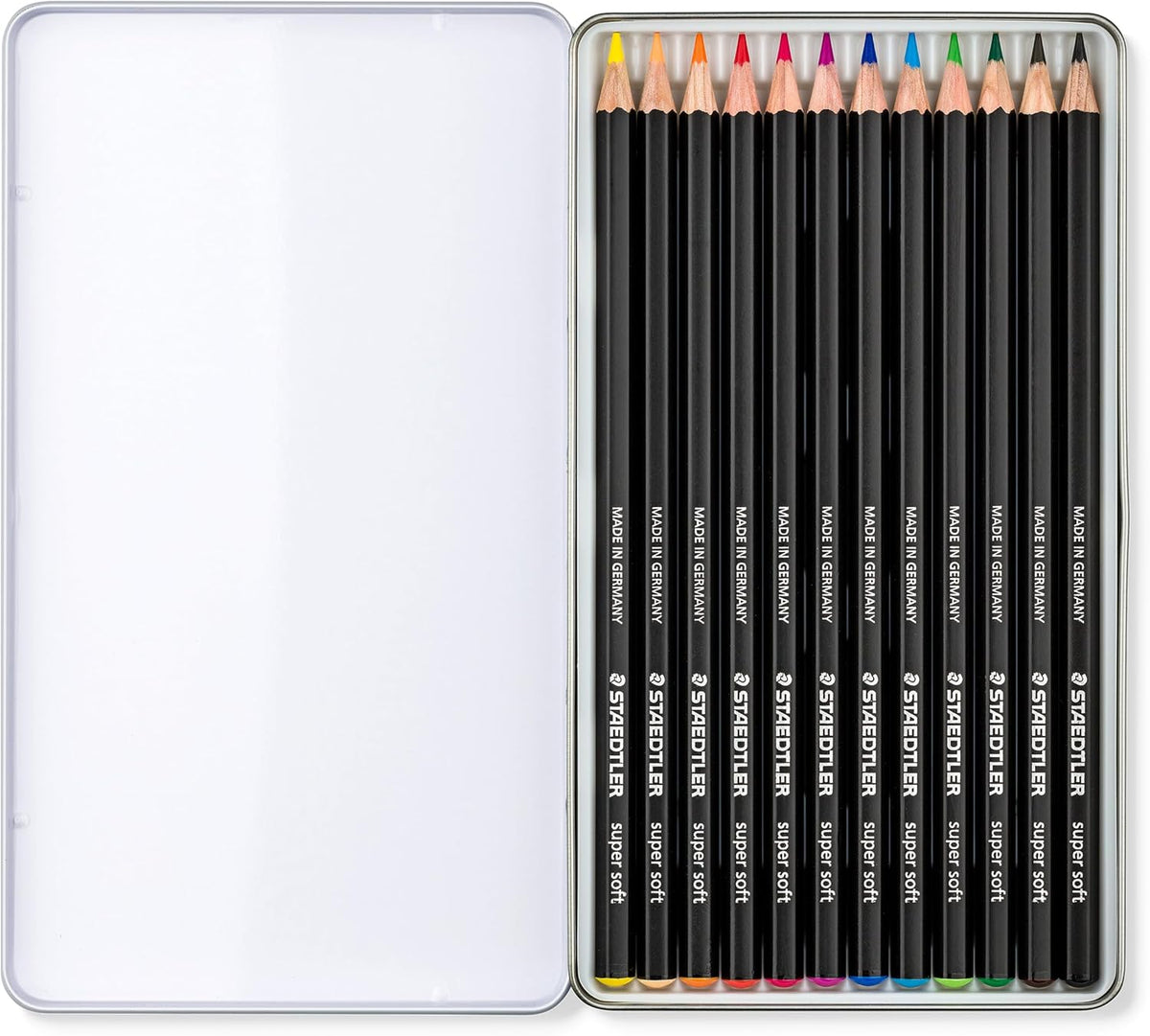 Buntstifte STAEDTLER® 149C Black Edition 12er, Metall - Kidis Art