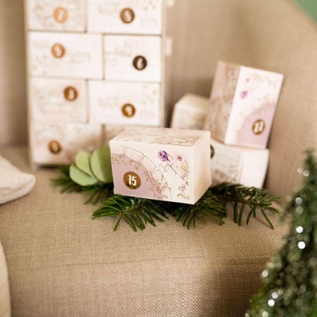 Adventskalender Bastelset - Rapunzels Turm