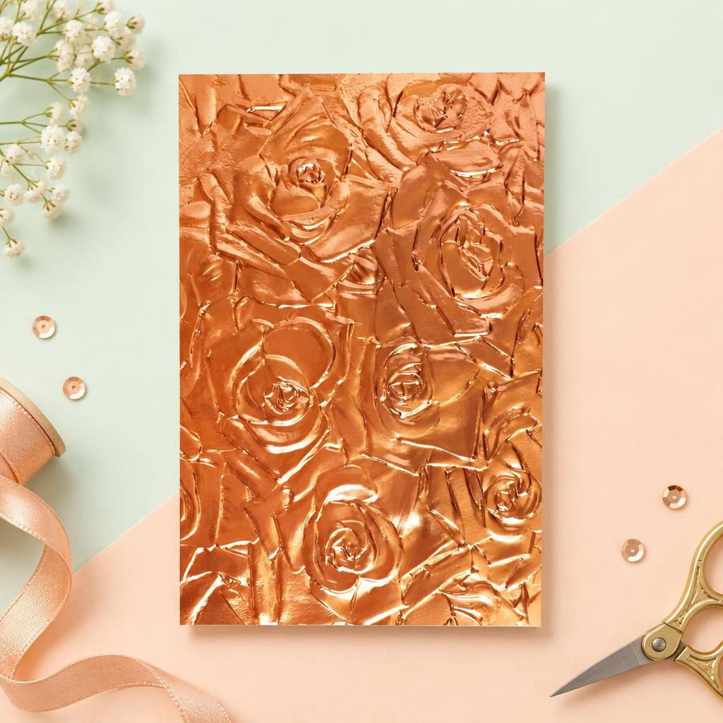 Generiert: [cd6e6574-c384-4eb6-b05f-7e7f692cfb42] Hauptbild – 3-D Textured Impressions Prägefolder - Wildblumen