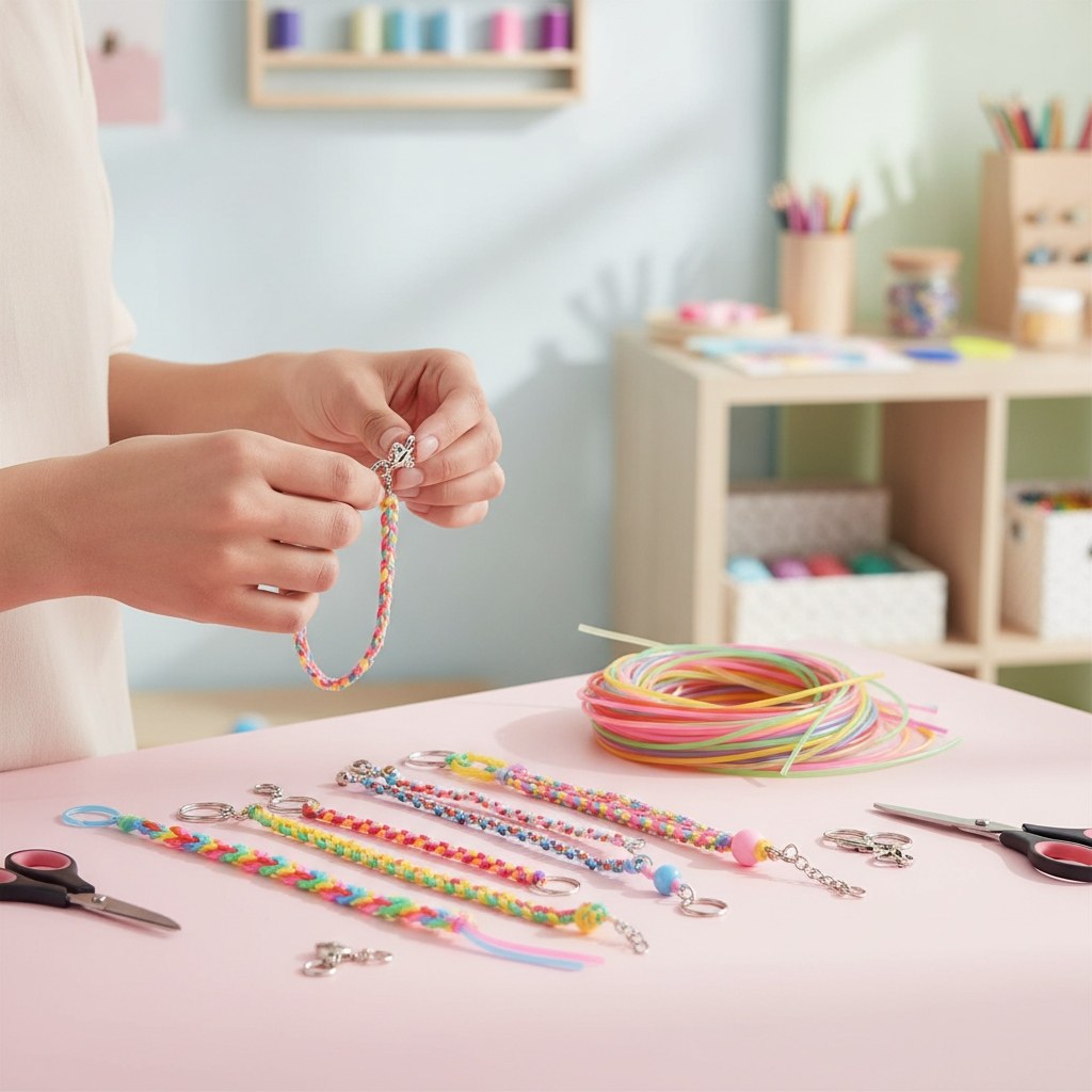 Colour Strips Neon 20Stk 100cm lang, 10 Fb. sortiert - Kidis Art