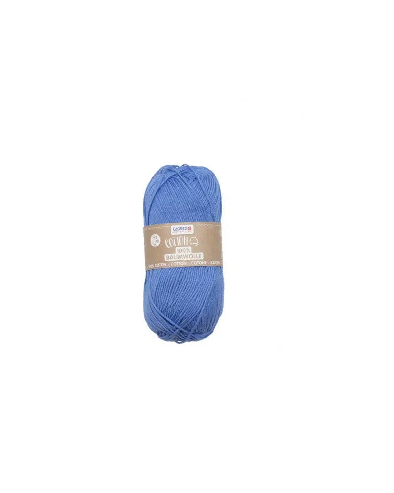 Cotton 100% Baumwolle, 50g, blau - Kidis Art