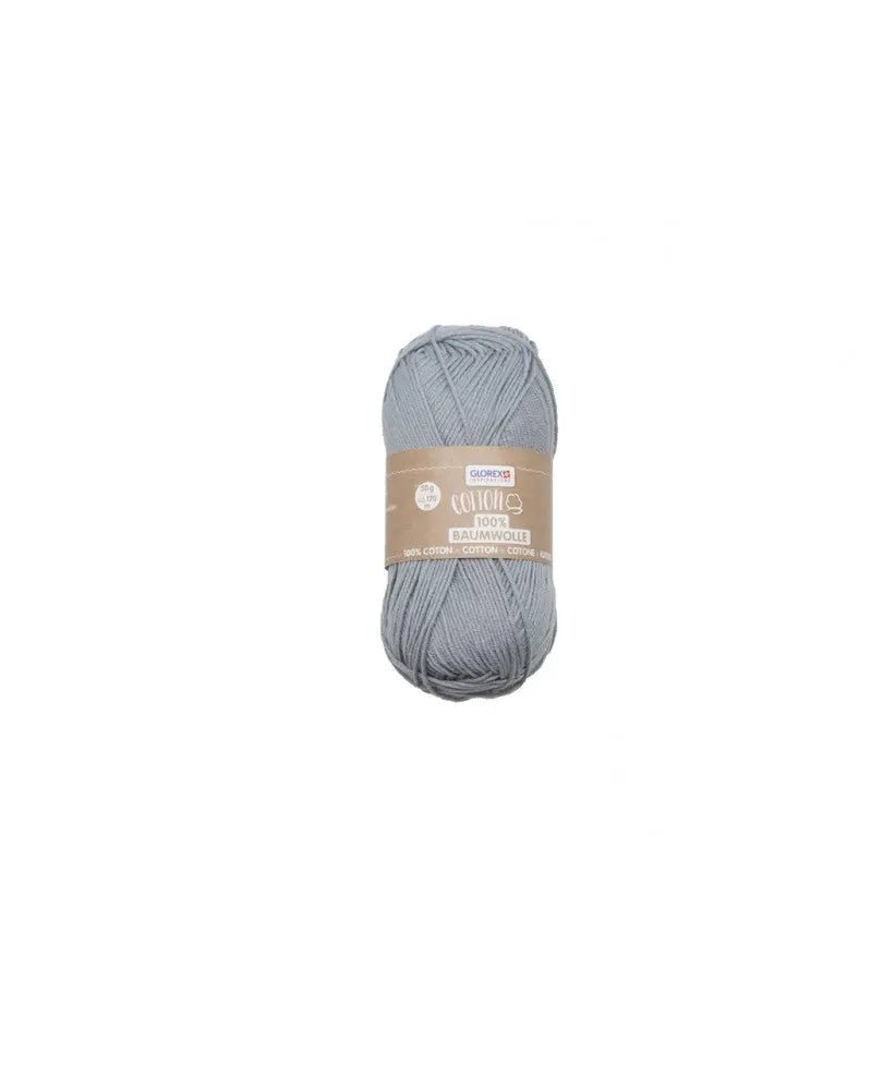 Cotton 100% Baumwolle, 50g, grau - Kidis Art