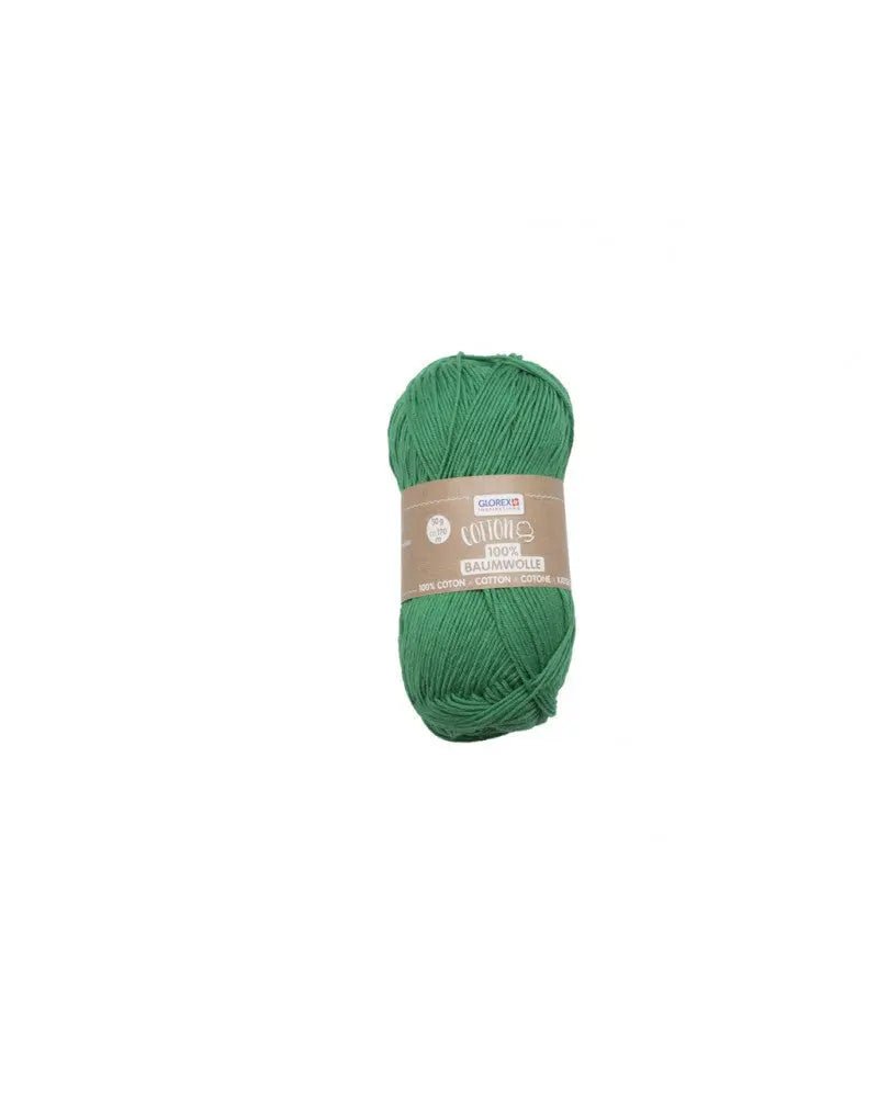Cotton 100% Baumwolle, 50g, grün - Kidis Art