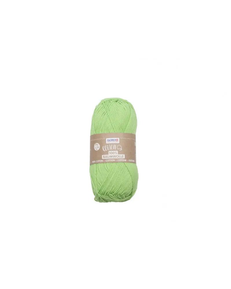 Cotton 100% Baumwolle, 50g, hellgrün - Kidis Art
