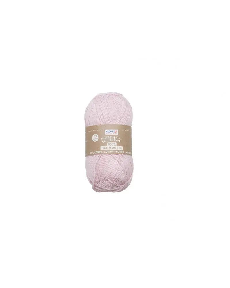 Cotton 100% Baumwolle, 50g, rosa - Kidis Art