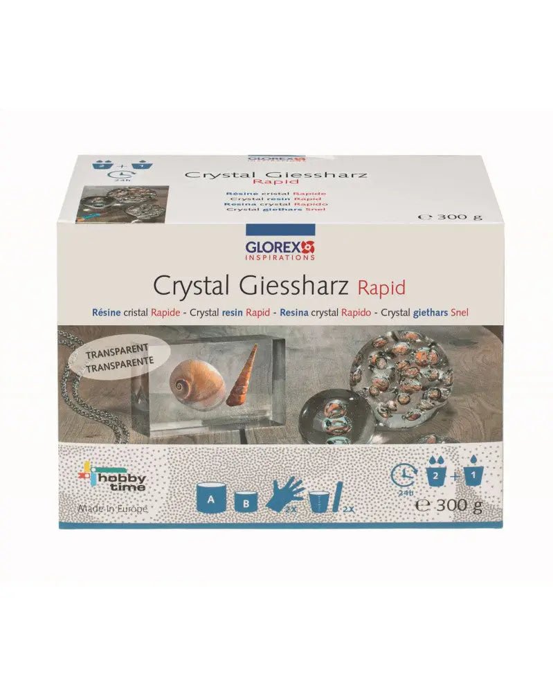 Crystal - Giessharz 300g Rapid - Kidis Art