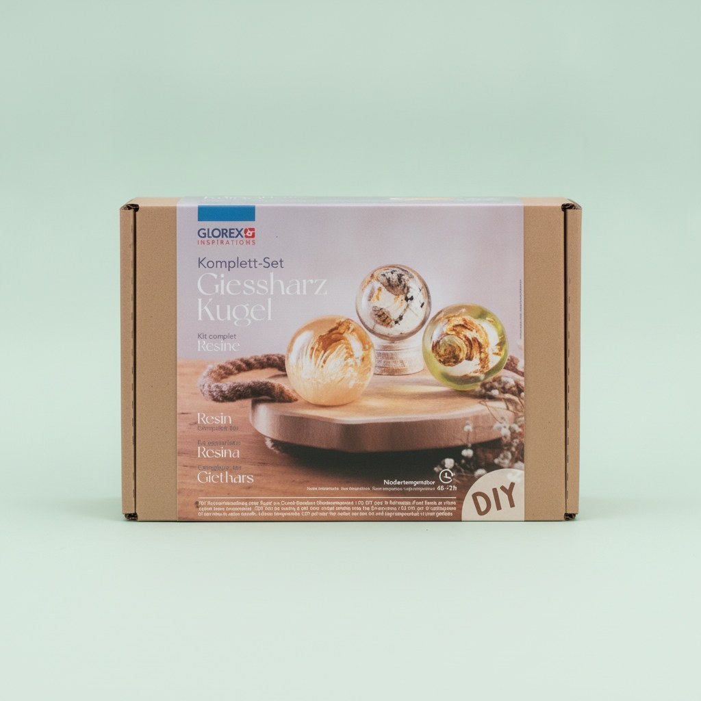 Crystal-Giessharz Komplett-Set Kugel - Kidis Art