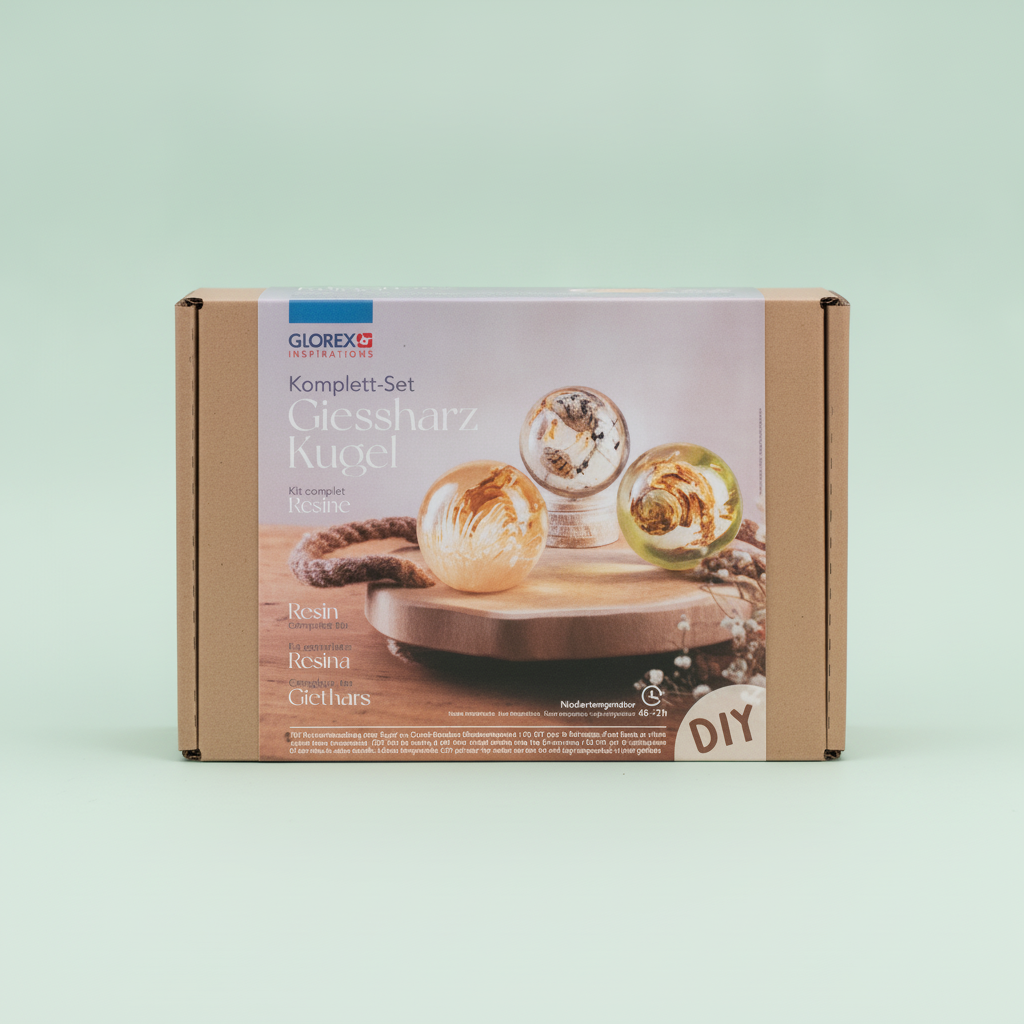 Crystal-Giessharz Komplett-Set Kugel - Kidis Art