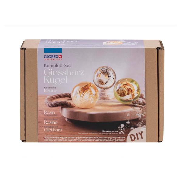 Crystal - Giessharz Komplett - Set Kugel - Kidis Art