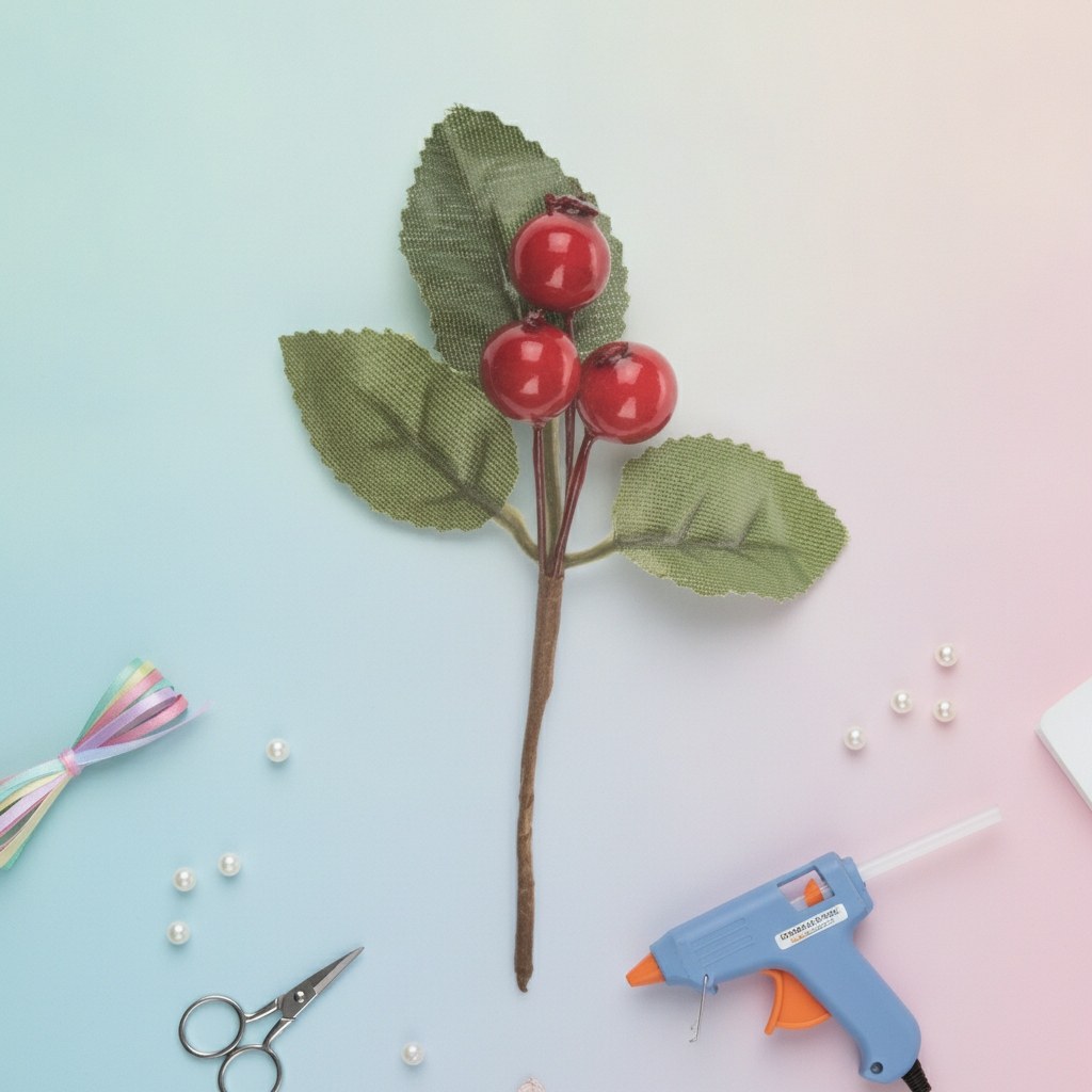 Deco-Beeren, rot, 9mm - Kidis Art