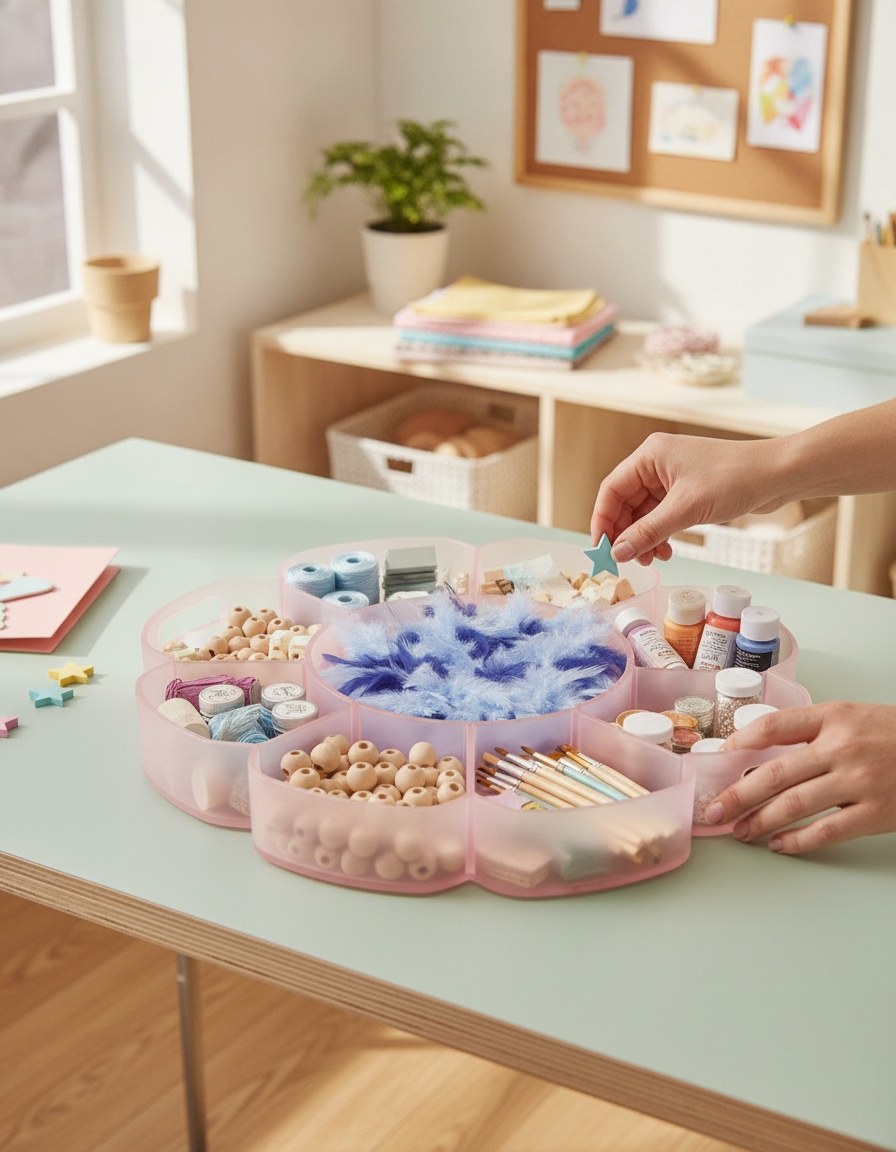 Deco-Federn blau-sortiert 10g - Kidis Art