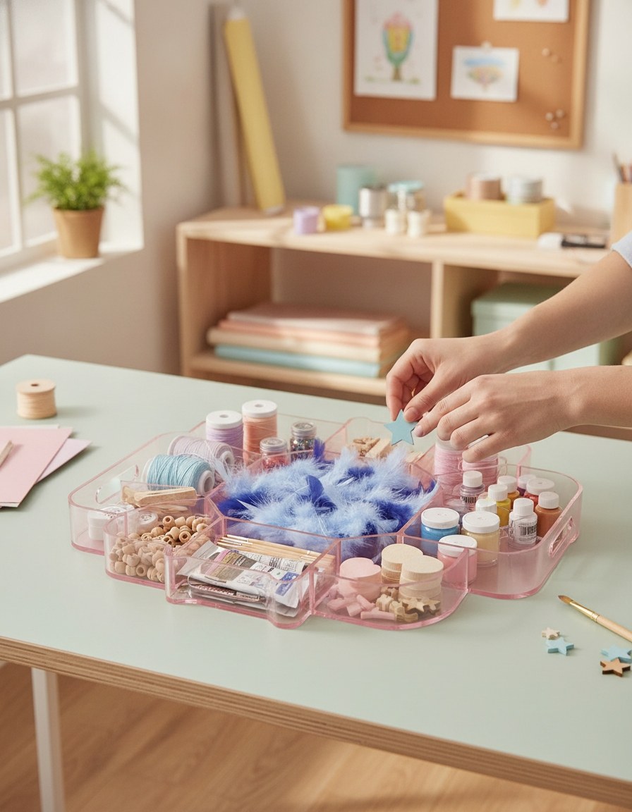 Deco-Federn blau-sortiert 2g - Kidis Art