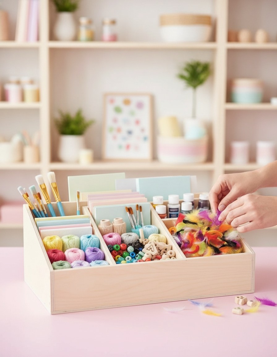 Deco-Federn multicolor 2g - Kidis Art