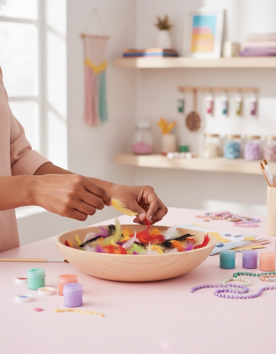 Deco-Federn sortiert 10g - Kidis Art
