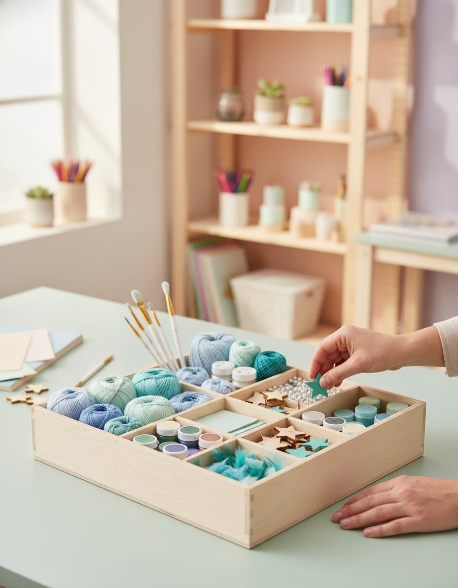 Deco-Federn türkis-sortiert10g - Kidis Art
