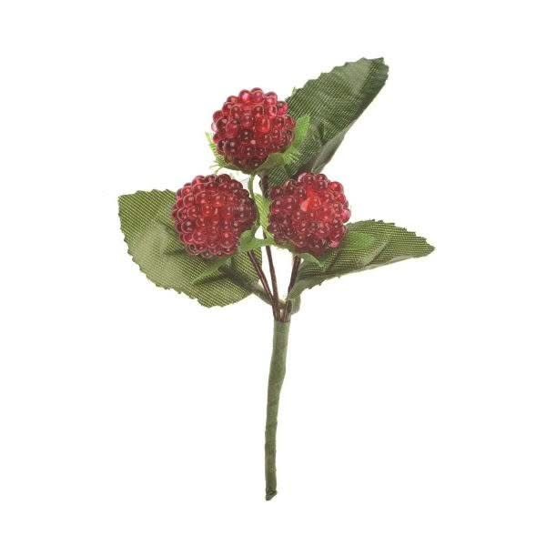 Deco-Himbeere, rot 15mm - Kidis Art