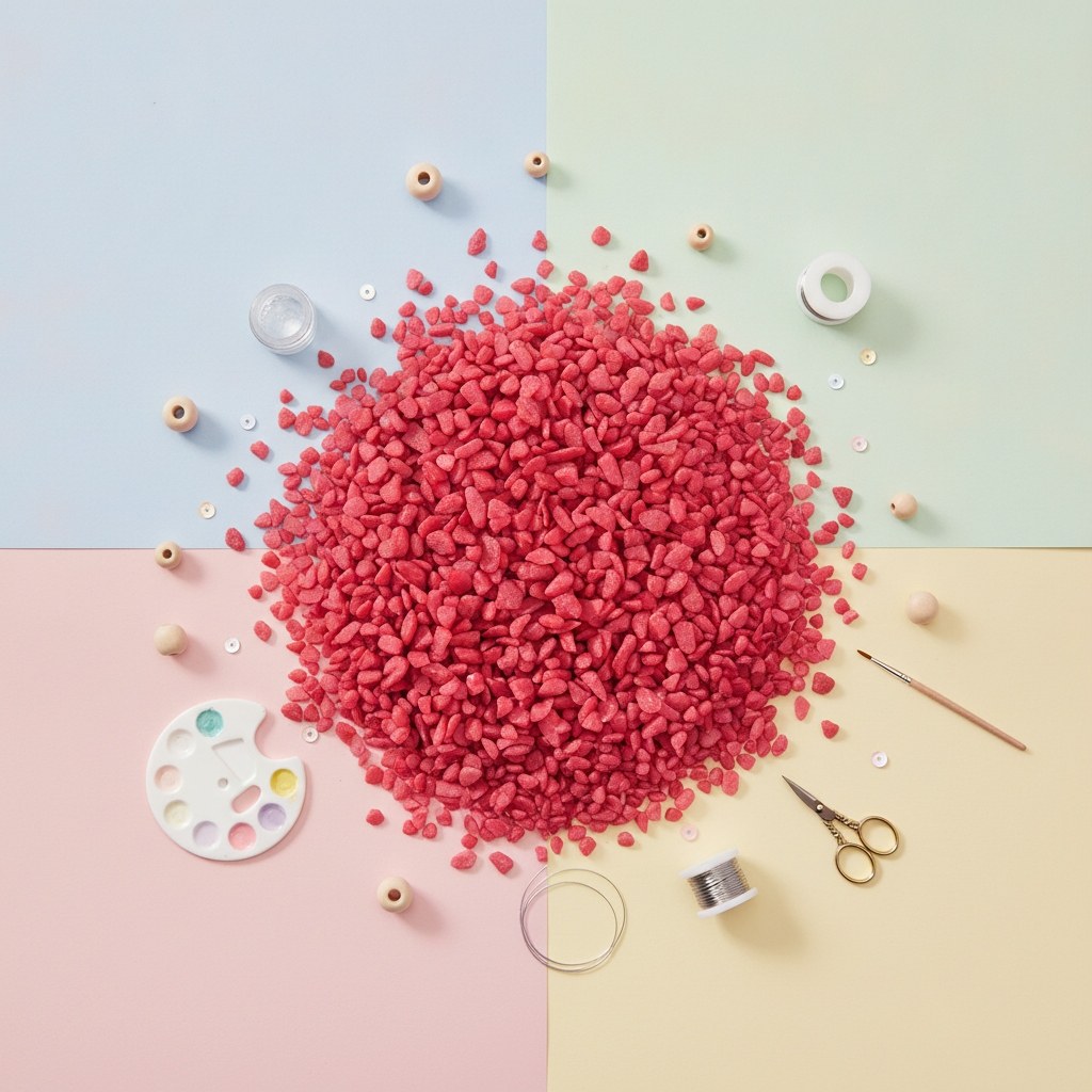 Deco-Kies 500g bordeaux - Kidis Art