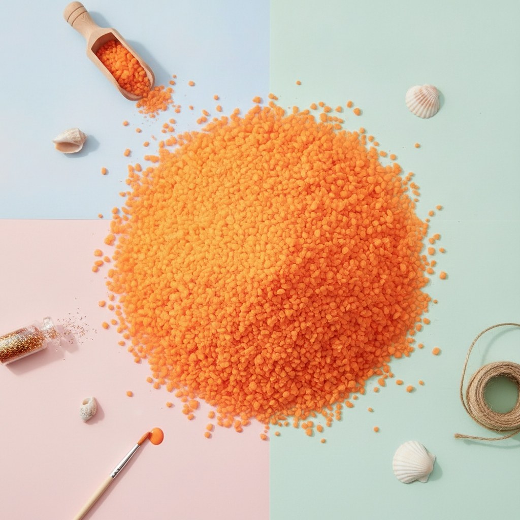 Deco-Kies 500g orange - Kidis Art