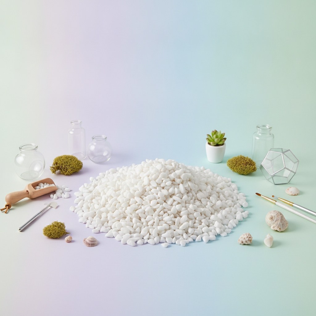 Deco-Kies 500g weiss - Kidis Art