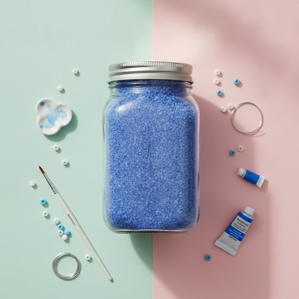 Deco-Sand 480g blau - Kidis Art