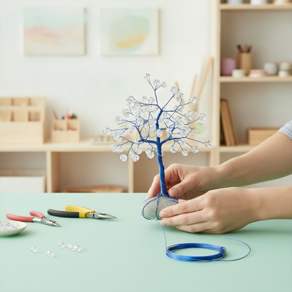 Deko Aludraht 2mm 2m blau - Kidis Art