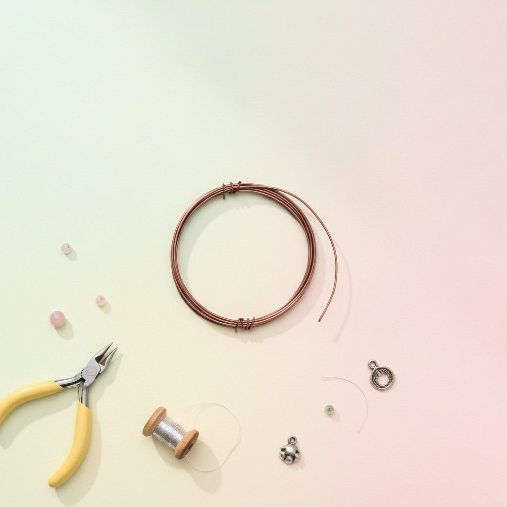 Deko Aludraht 2mm 2m braun - Kidis Art