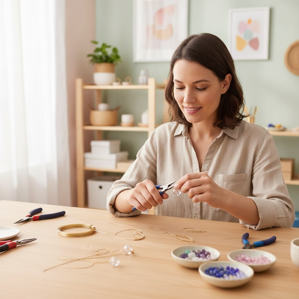 Goldfarbener Deko-Aludraht 2mm als Drahtspule für Schmuck und DIY