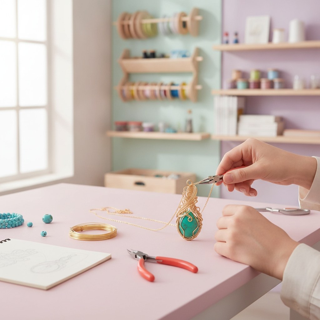 Goldfarbener Deko-Aludraht 2mm als Drahtspule für Schmuck und DIY