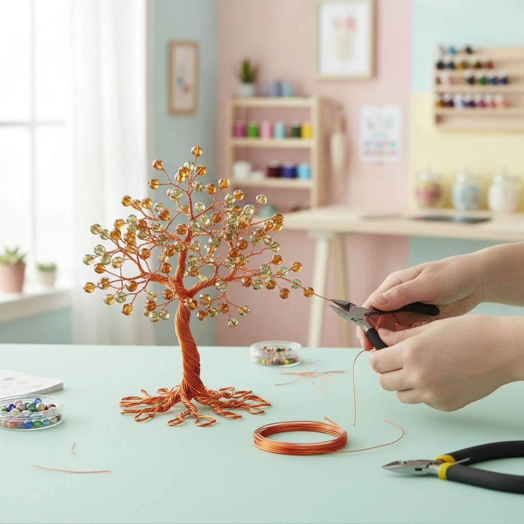 Orange Deko Aludraht 2mm Rolle, leuchtend orange Aluminiumband für Schmuck und Floristik