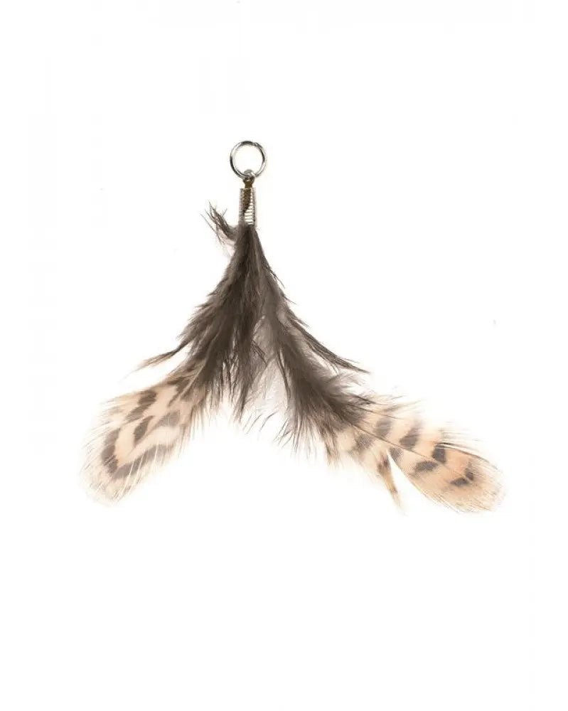 Deko - Feder mit Öse ca. 9 - 11cm - Kidis Art