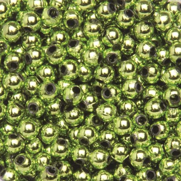 Dekoperlen 75 g 10mm grün - Kidis Art