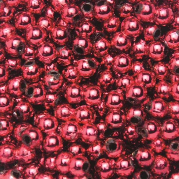 Dekoperlen 75 g 10mm rot - Kidis Art