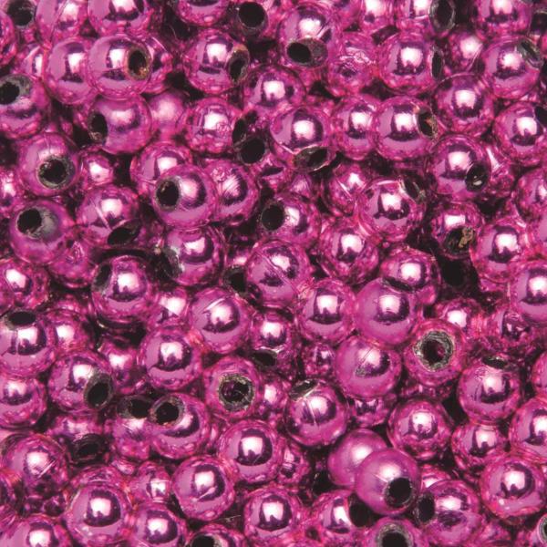 Dekoperlen 75 g 10mm violett - Kidis Art