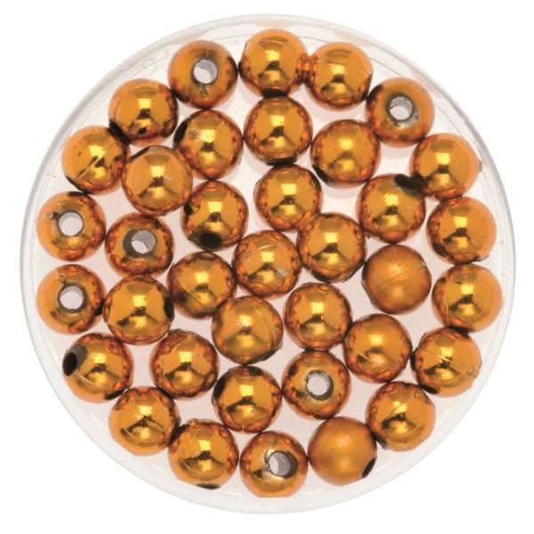 Dekoperlen 75 g 6mm orange - Kidis Art