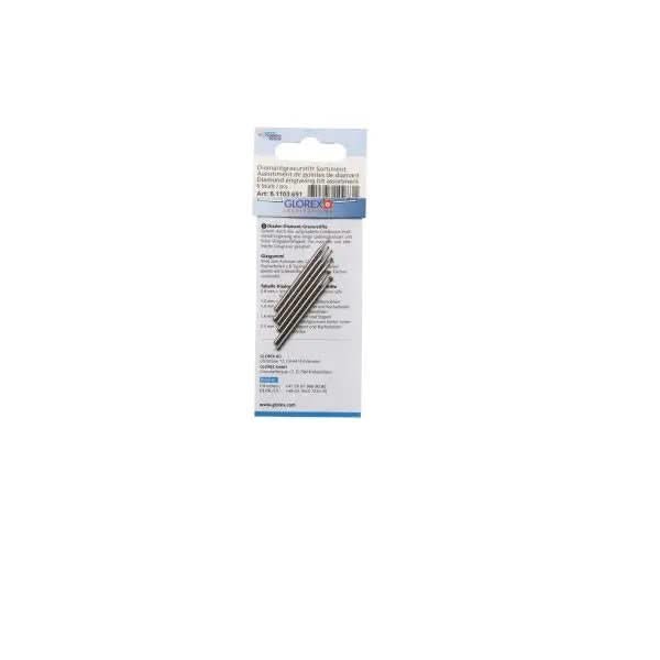Diamantgravurstift 45mm 6St - Kidis Art
