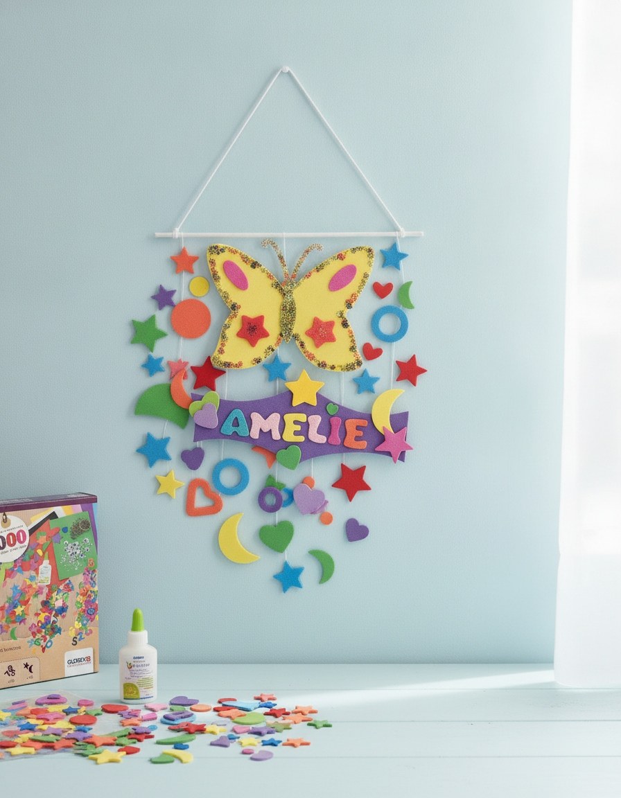 Die Kreativ-Bastelpackung mit ca. 1'000 Teilen - Kidis Art