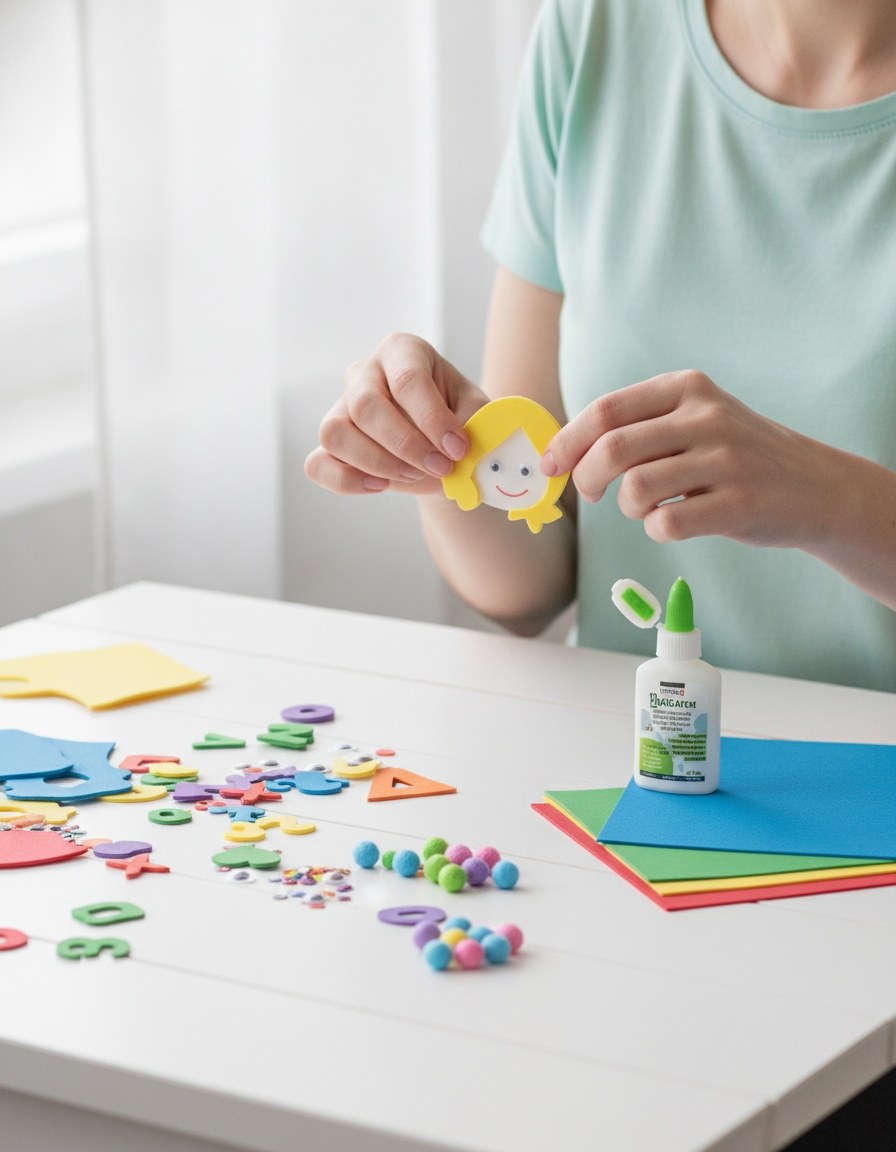 Die Kreativ-Bastelpackung mit über 400 Teilen - Kidis Art
